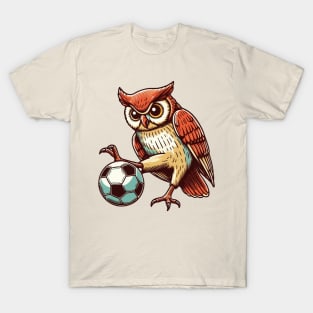 Football player owl T-Shirt